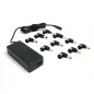 Cargador portatil automatico universal leotec 70w negro