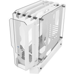 Caja ordenador mars gaming mcedgew atx cristal templado blanca