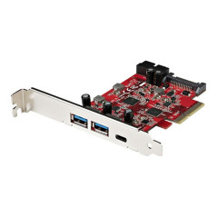 Tarjeta de insercion startech pci express 3.0 5 puertos