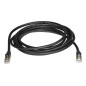 Cable de red startech latiguillo rj45 stp cat6a 3m negro