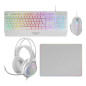 Kit mars gaming mcp124prowfr 4 en 1 blanco frances