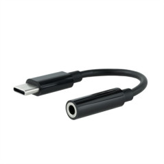 Cable adaptador usb c a jack 3.5mm nanocable 0.11m - macho - hembra - 