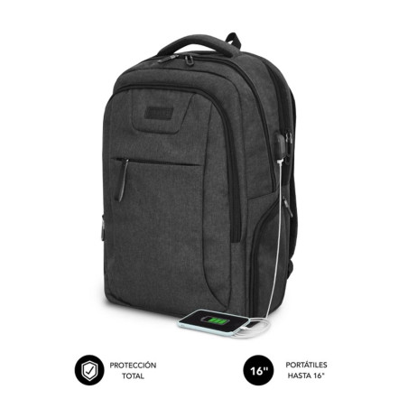 Mochila para portatil subblim professional air padding 16 pulgadas