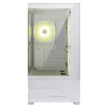 MSI MAG PANO M110R Mini Tower Blanco