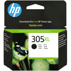 HP Cartucho de tinta Original 305XL de alta capacidad negro