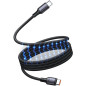 CABLE USB-C A USB-C 5A 240W MAGNETICO 1.5 M NEGRO VENTION