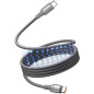 CABLE USB-C A USB-C 5A 240W MAGNETICO 1 M TITANIO VENTION