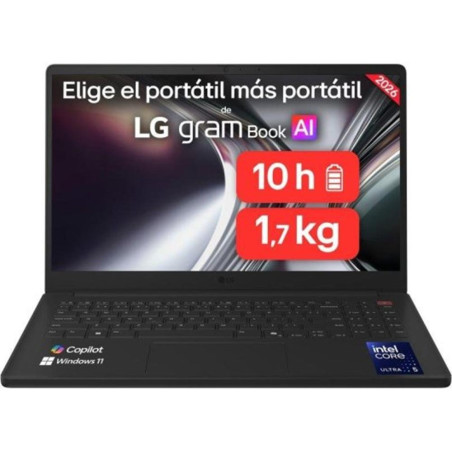 Portatil lg gram book 15u50u - g.aa55bn u5 - 115u - 16gb - ssd 512gb -