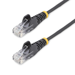Cable de red startech latiguillo rj45 lszh utp cat6 1.5m negro