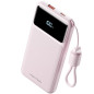 POWER BANK 10000mAh 22.5W + CABLE USB-C ROSA VENTION