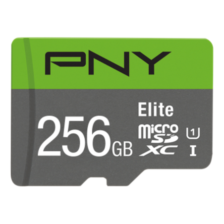 PNY Elite 256 GB MicroSDXC UHS-I Clase 10