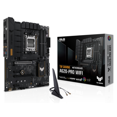 ASUS TUF GAMING A620-PRO WIFI AMD A620 Zócalo AM5 ATX