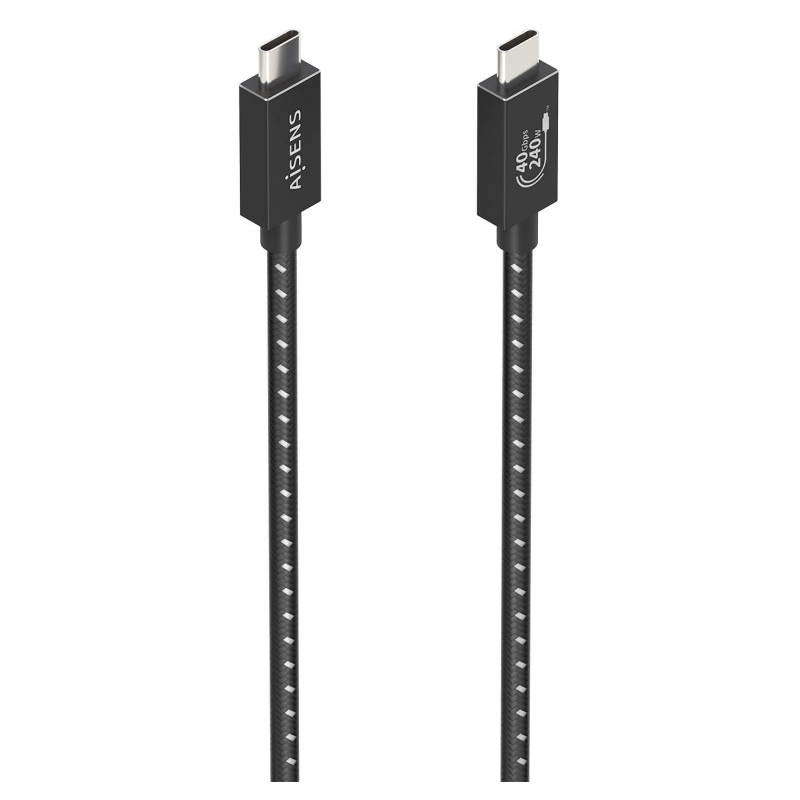 AISENS A156-0867 cable USB USB4 Gen 3x2 1 m USB C