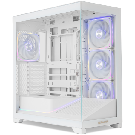 NOX Hummer BLADE, Torre ATX, ARGB, Ultra Airflow, Blanco