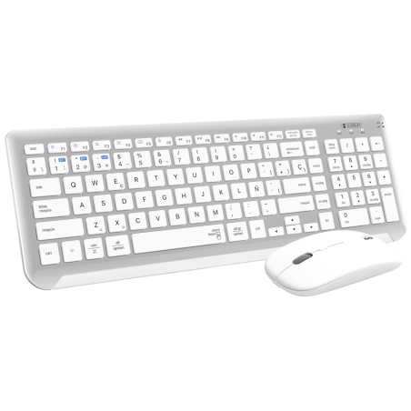 SUBBLIM Teclado con Ratón Bluetooth + 2.4G Combo Dual Prestige Extendi