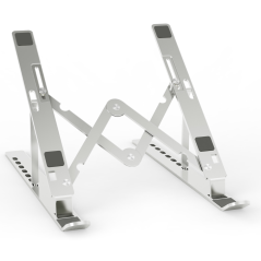 AISENS Soporte de Sobremesa Ajustable para Portatil / Tablet, Plata