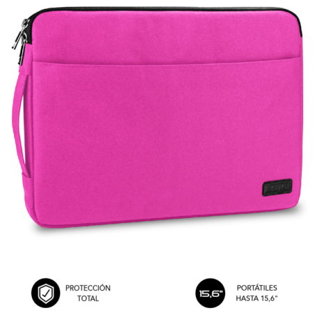SUBBLIM Funda Ordenador Urban Laptop Sleeve 15,6 Pink