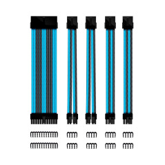 Kit de extension phoenix cables fuente de alimentacion 30cm 24 pines -