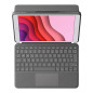 Funda logitec combo touch con teclado para apple 10.2 pulgadas (7ª y 8