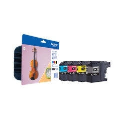 Pack cartuchos tinta brother lc127xlvalbp negro cian magenta amarillo 