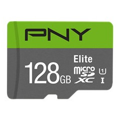 Tarjeta memoria micro sd elite pny 128gb clase 10 uhs - i u1