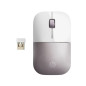Raton inalambrico hp wireless z3700 - hasta 1200dpi - blanco y rosa