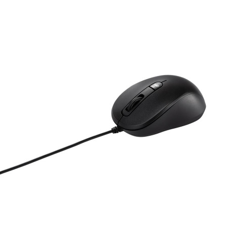 Mu101c ratón asus silencioso con cable y sensor azul
