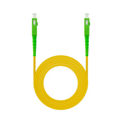 Cable de fibra optica nanocable sc - apc a sc - apc monomodo simplex l