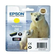Cartucho tinta epson t261440 amarillo xp - 600 - 605 - 700 - 800 - oso