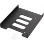 Adaptador bahia coolbox 3.5 a 2.5 hdd ssd interno metalico