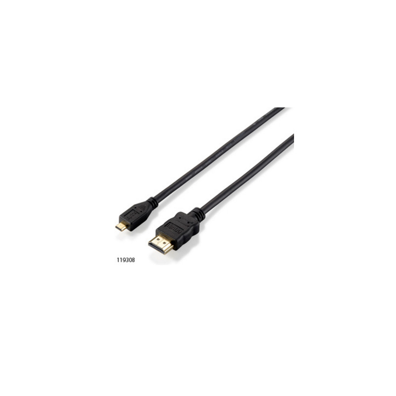 Cable hdmi equip 1.4 high speed a micro hdmi 2m
