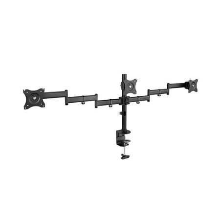 Soporte tv - monitor tooq sobremesa giratorio incluye 3 brazos carga m