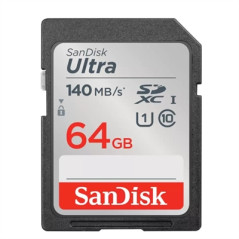 Tarjeta de memoria secure digital sdxc sandisk ultra - 64gb - clase 10
