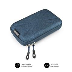 Funda subblim hdd business case para disco duro 2.5 pulgadas azul oscu