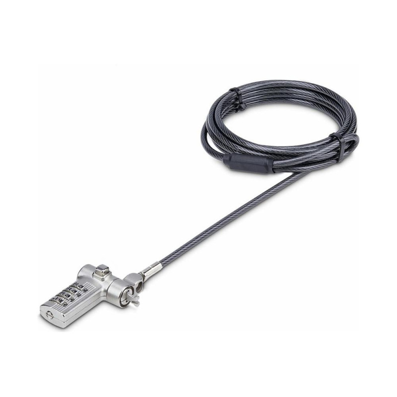 Cable seguridad startech combinacion para portatil 2m