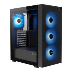 Caja ordenador gaming unykach revelat mesh compact edition atx argb cr
