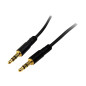 Cable jack 3.5mm startech 0.91m - macho - macho - negro