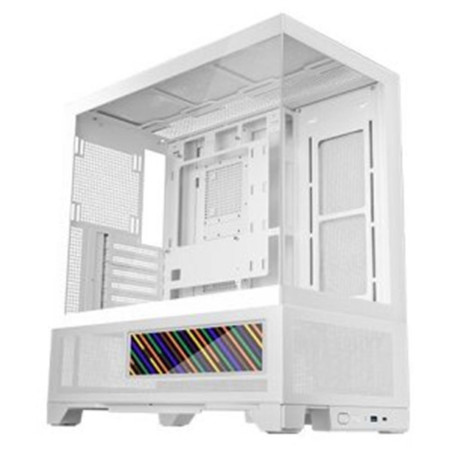 Caja ordenador mars gaming mclcdx atx cristal templado blanco