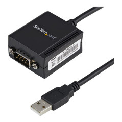 Cable usb tipo a a db9 startech 1.8m - macho - macho - negro