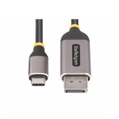 Cable usb tipo c a displayport startech 3m - macho - macho - gris - ne