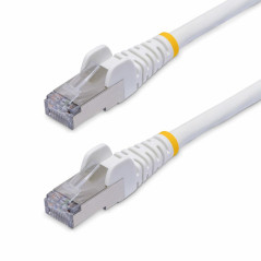 Cable de red startech latiguillo rj45 lszh s - ftp cat8 2m blanco