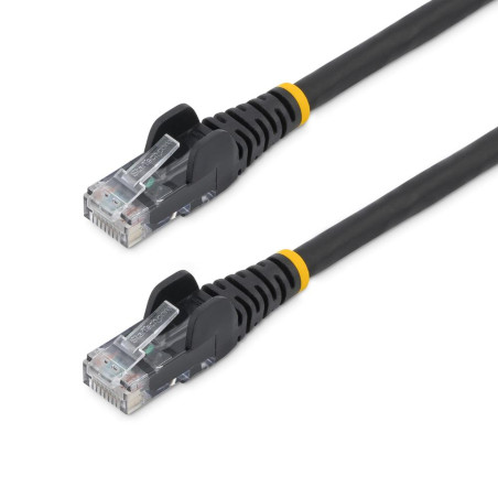 Cable de red startech latiguillo rj45 lszh utp cat6 2m negro