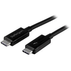 Cable usb tipo c startech 1m - macho - macho - negro