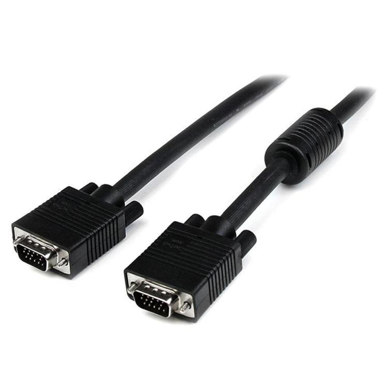 Cable vga startech 1m - macho - macho - negro