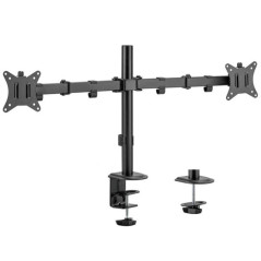 Soporte mesa equip vesa hasta 32 pulgadas 100x100 max 9kg doble pantal
