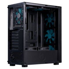 Hiditec Semitorre V20 PRO ARGB Cristal Templado