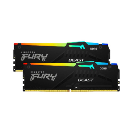 Memoria ram ddr5 32gb 2x16gb kingston - 6000mhz - pc5 48000 - fury bea