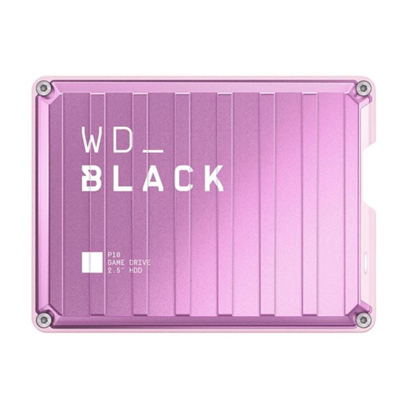 Disco duro externo wd western digital 4tb black p10 game drive micro usb tipo b rosa