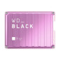 Disco duro externo wd western digital 4tb black p10 game drive micro usb tipo b rosa