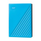 Disco duro externo hdd wd western digital 6tb my passport usb 3.2 azul